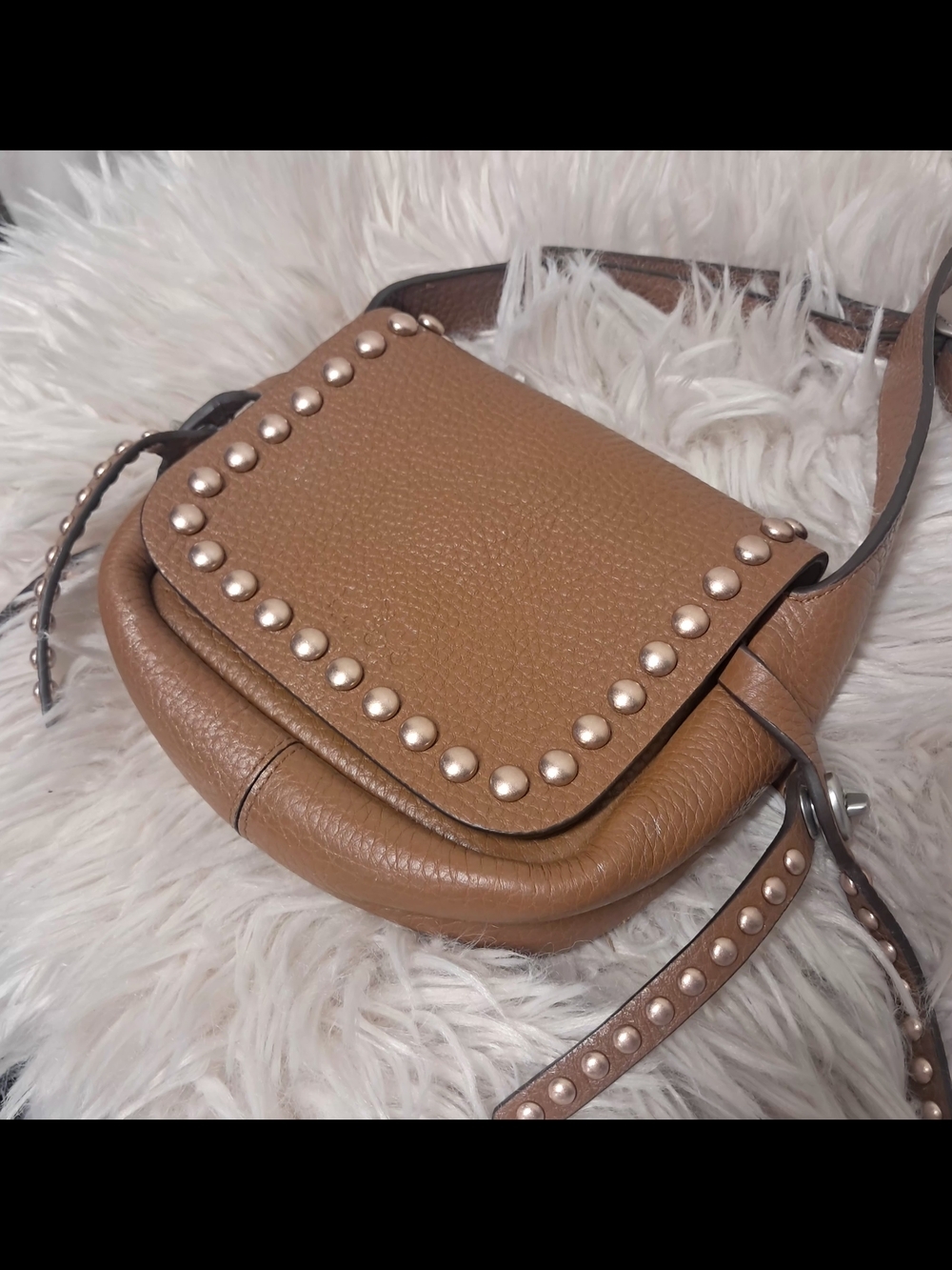 Authentic COACH Dakotah 15 Mini Saddle Crossbody Bag - Picture 7 of 7